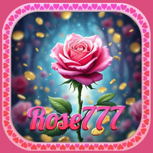 Imagem promocional da ROSE777 mostrando a plataforma e suas vantagens